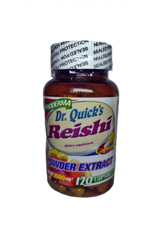 Dr Quicks  Reishi Mantarı Powcer Extract 1000 mg 120 Kapsül