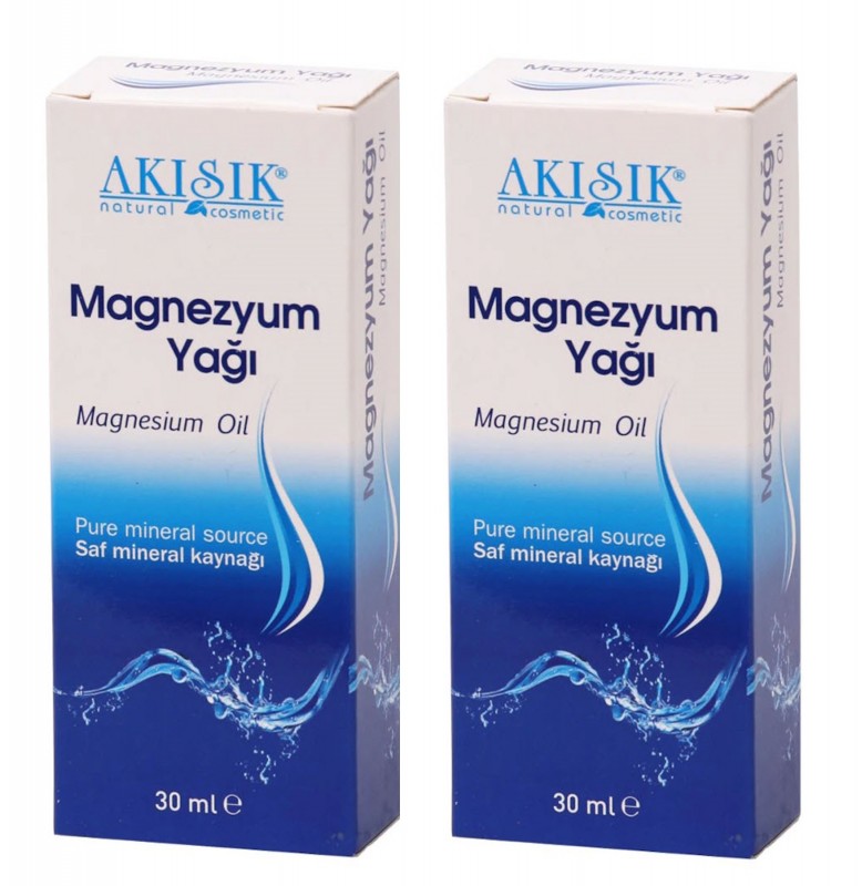 Akışık Magnezyum Yağı 30 Ml Sprey Saf Mineral 2 Adet