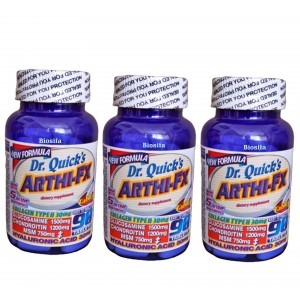 Dr Quicks Arthi-fx Glucosamine Chondroitin Msm Hyaluronic acid 90 Tablet 3 Adet