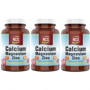 Ncs Calcium Magnesium Çinko D K (Kalsiyum Magnezyum Çinko) 120 Tb