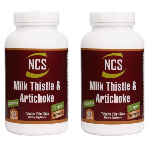 Ncs Milk Thistle Artichoke Zerdeçal Karahindiba Zencefil 90 Tablet 2 Adet