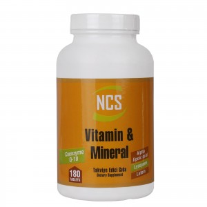 NCS Vitamin Mineral Coenzyme Alpha Lipoic Acid Lycopene Lutein 180 Tablet