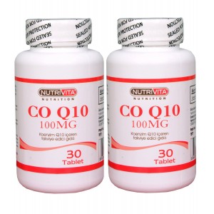 Nutrivita Nutrition Co Q10 100 Mg 30 Tablet 2 Adet