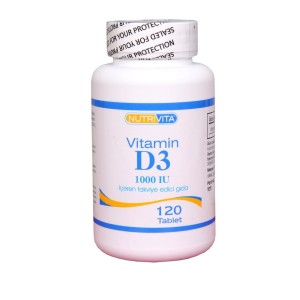 Nutrivita Nutrition Vitamin D3 1000 Iu 120 Tablet