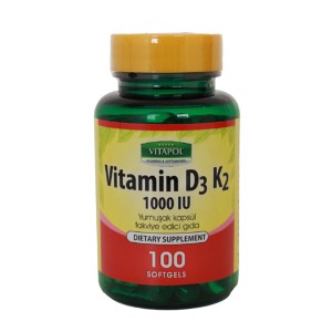 Vitapol Vitamin D3 K2 100 Softgel